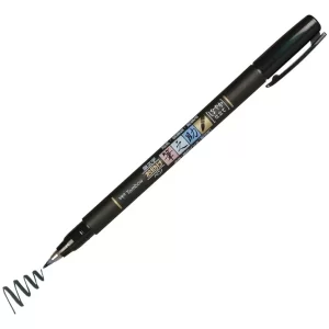 Tombow Fudenosuke Punta Pincel Suave - Marcador Lettering
